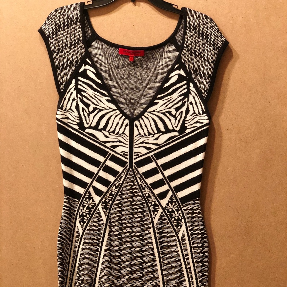 Body con sweater mini dress